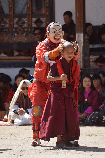 Bhutan's folklore performance