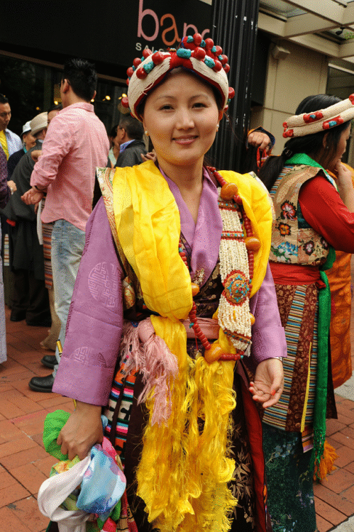 Local woman in her Tradional dress